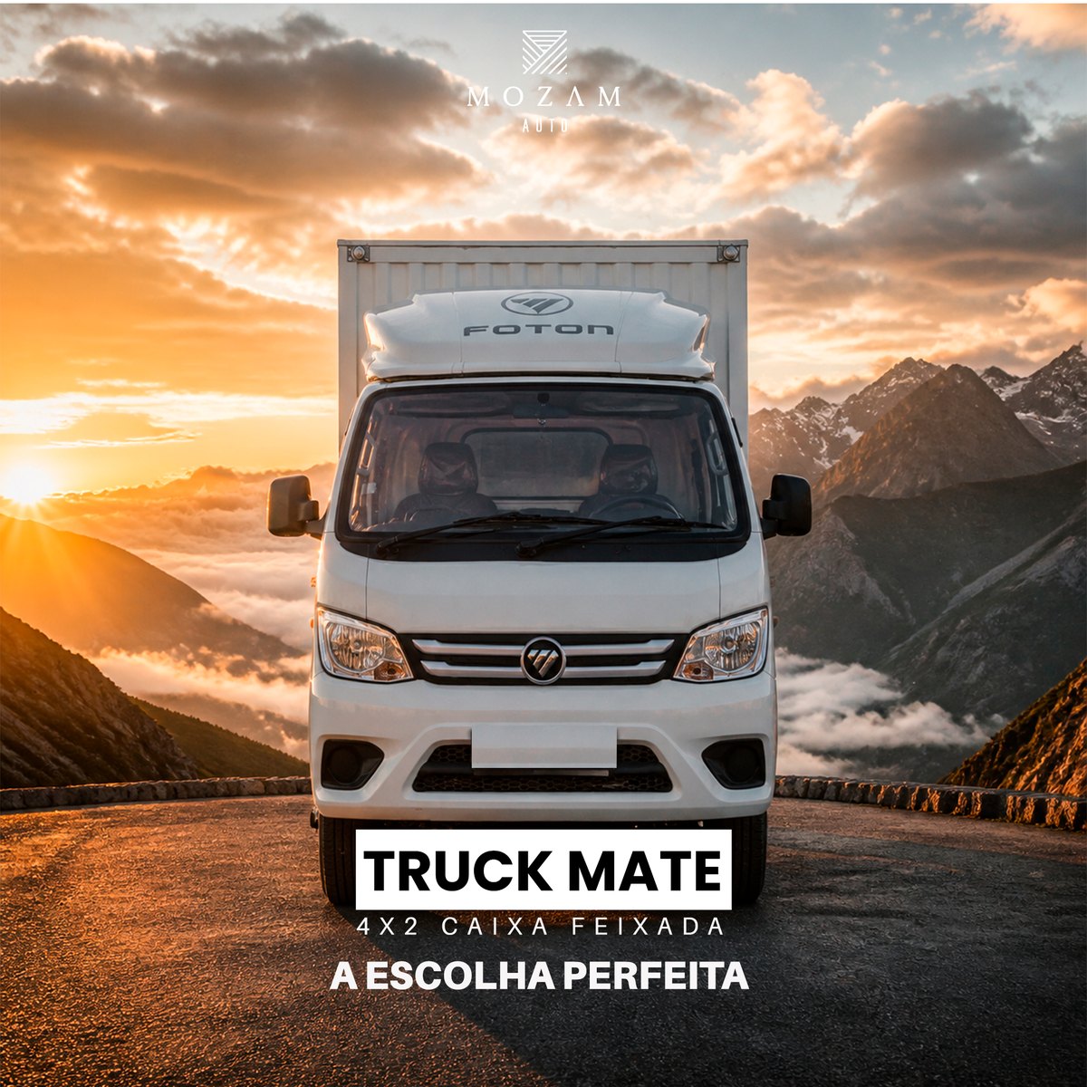 Foton Truck Mate TM3H 1030 4x2 caixa fechada - a escolha perfeita