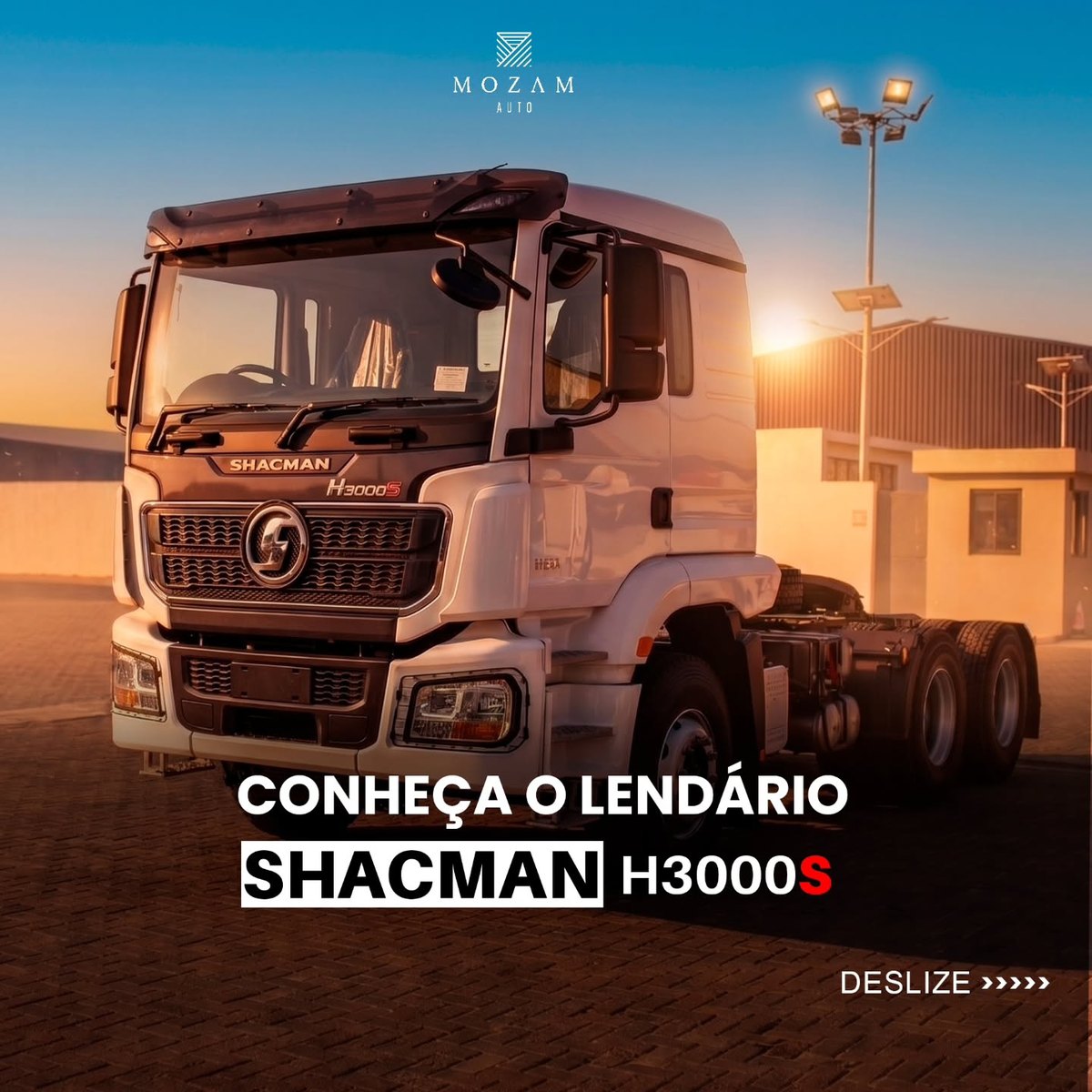 Conheca o lendario Shacman H3000S na Mozam Auto