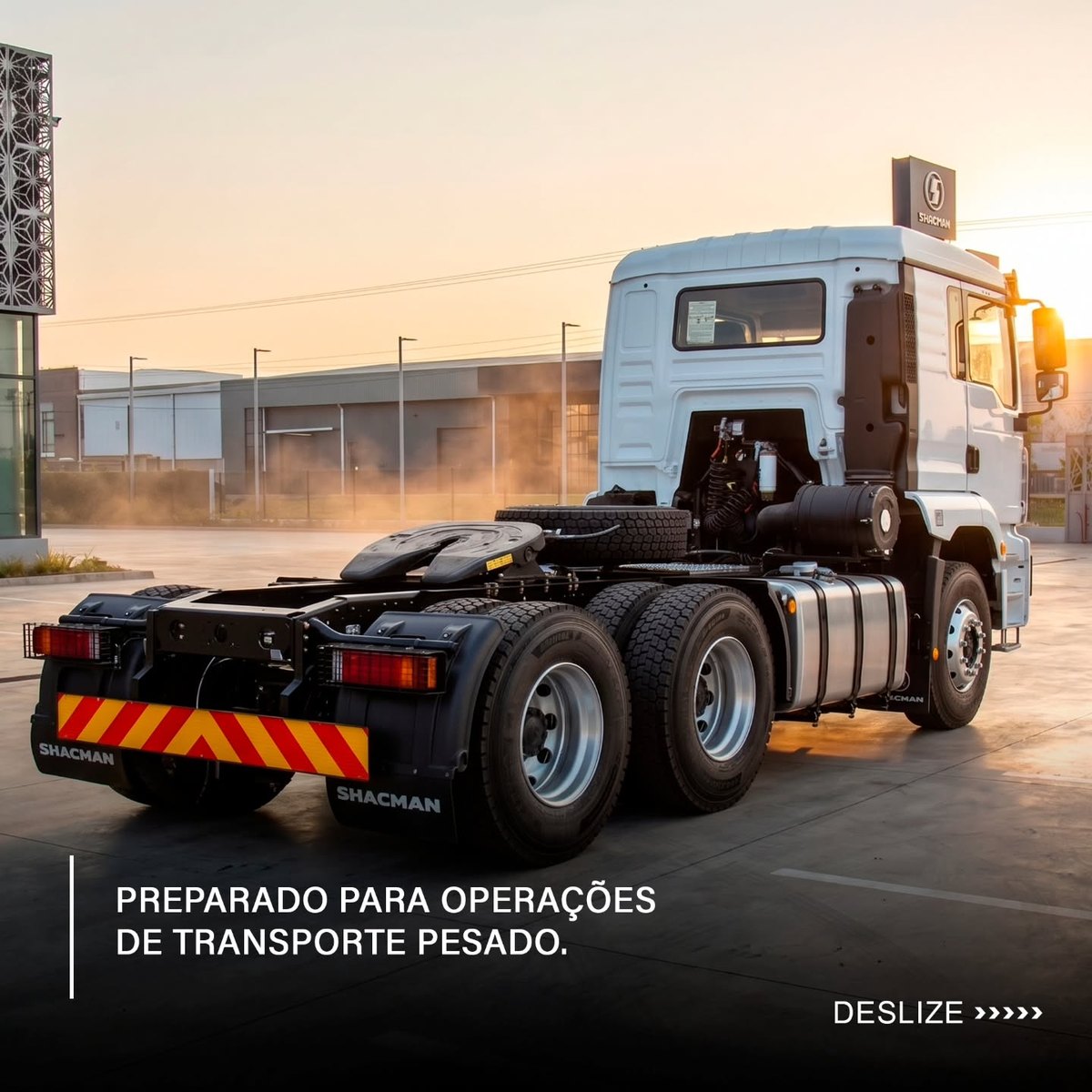 Shacman H3000S preparado para transporte pesado