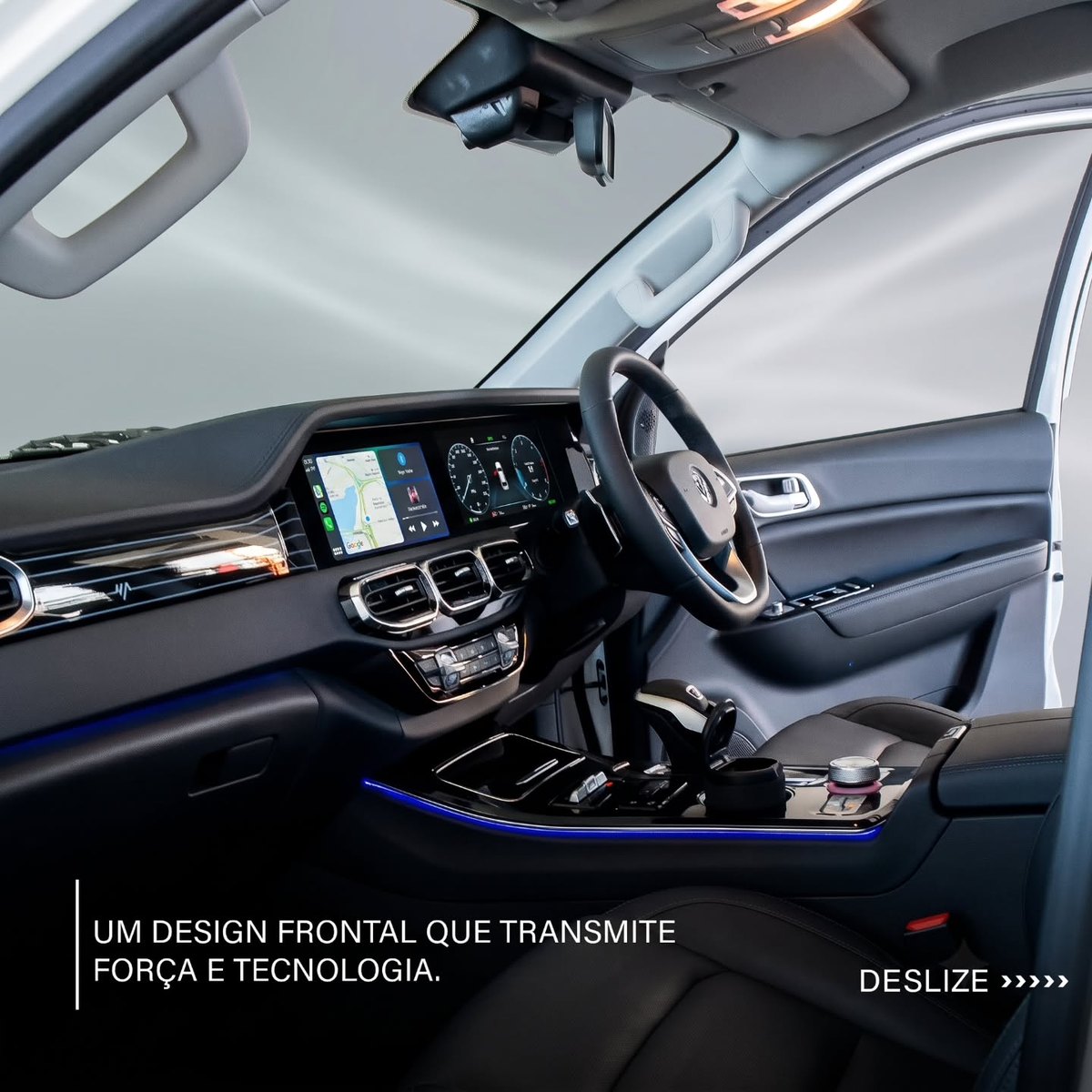Tunland G7 - design frontal que transmite forca e tecnologia